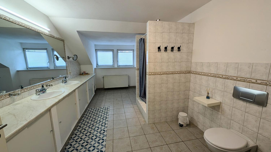 Bathroom, Hotel Panorama, Coburg