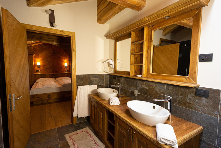 Bathroom 3, Sport Hotel Rudolf, Aosta