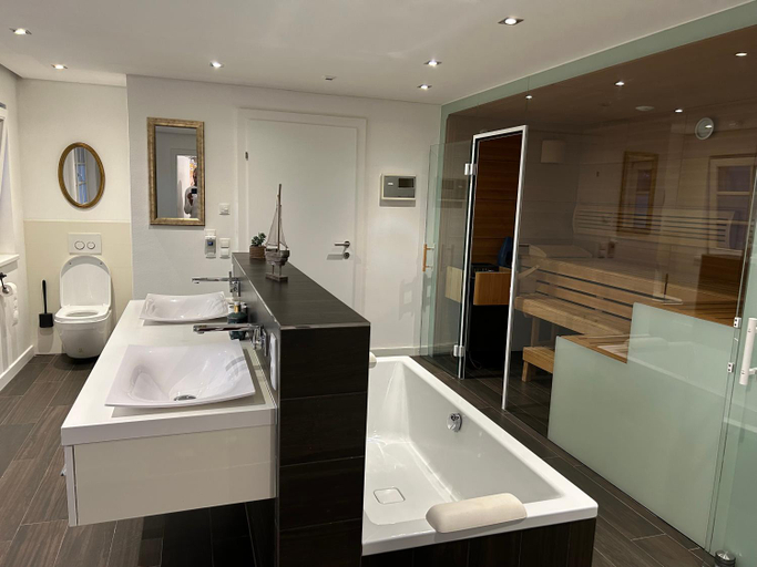 Bathroom 3, Wellness Apartment mit eigenem Spa, Innsbruck Land
