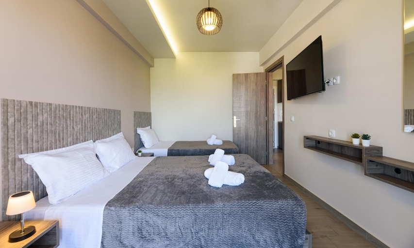 Bedroom 2, Philippos Residences, Central Macedonia
