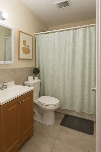 Bathroom, Wynwood Hostel, Miami-Dade