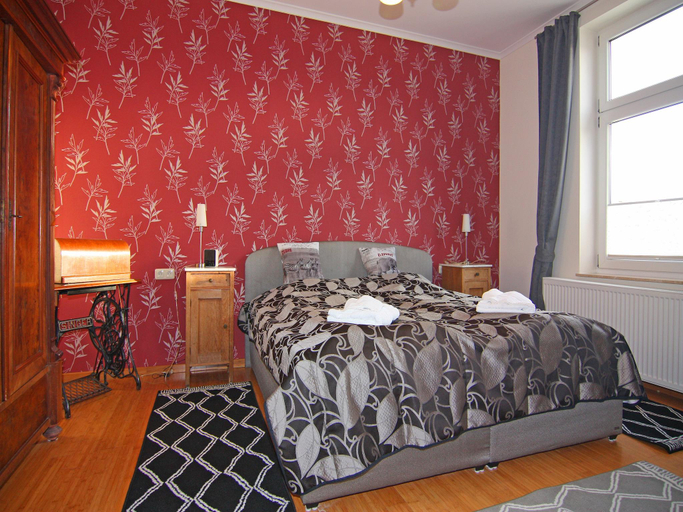 Bedroom 2, Ferienwohnung Villa See-Eck im Zentrum von Ahlbeck, Vorpommern-Greifswald