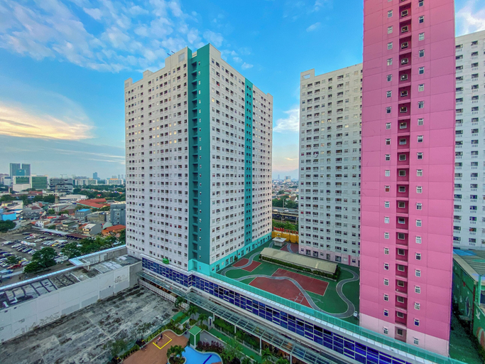 Exterior & Views, Cozy Living 2Br At Green Pramuka City Apartment, Jakarta Pusat