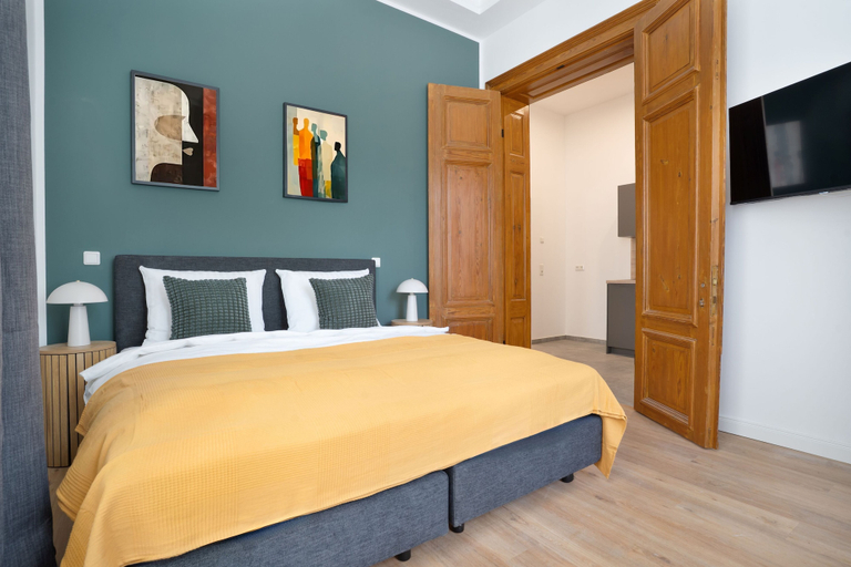 Bedroom 2, Zentrale Apartments I home2share, Halle (Saale)