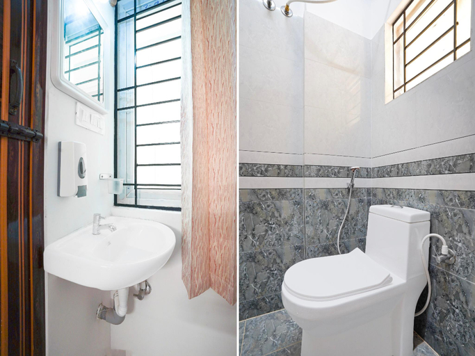 Bathroom, Hotel O Sajapur Formerly Blissful stays, Bangalore