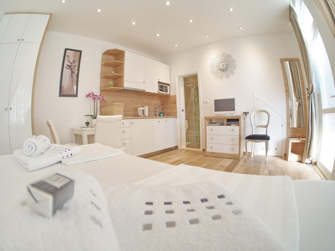 Bedroom 2, Apartments Sweet Escape- Studio Apartment with Terrace and  Sea View, Dubrovnik