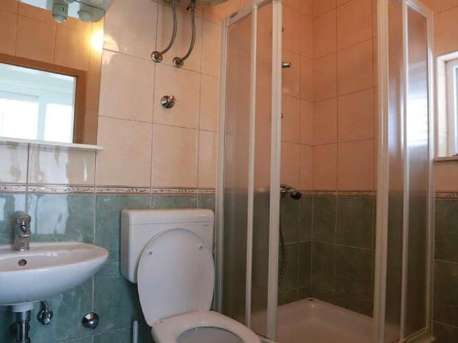 Bathroom 3, Apartments Pezo - Premium Studio with Balcony and Sea View, Baška Voda