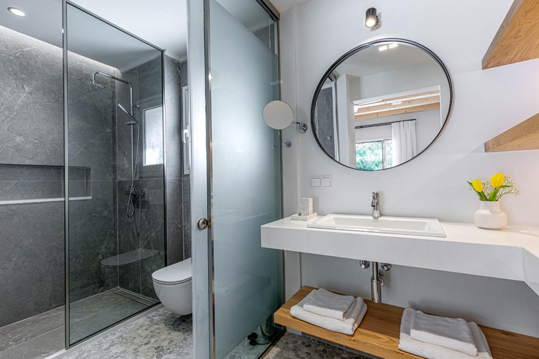 Bathroom 4, Agios Stefanos Bay - Villa Anna, Ionian Islands