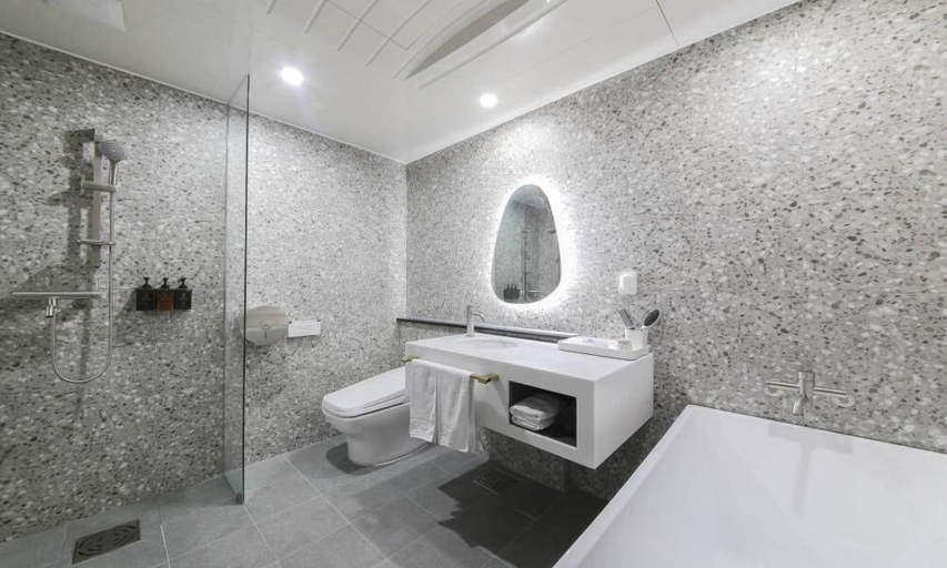 Bathroom 4, Hanam Hotel Sharp, Gwangsan