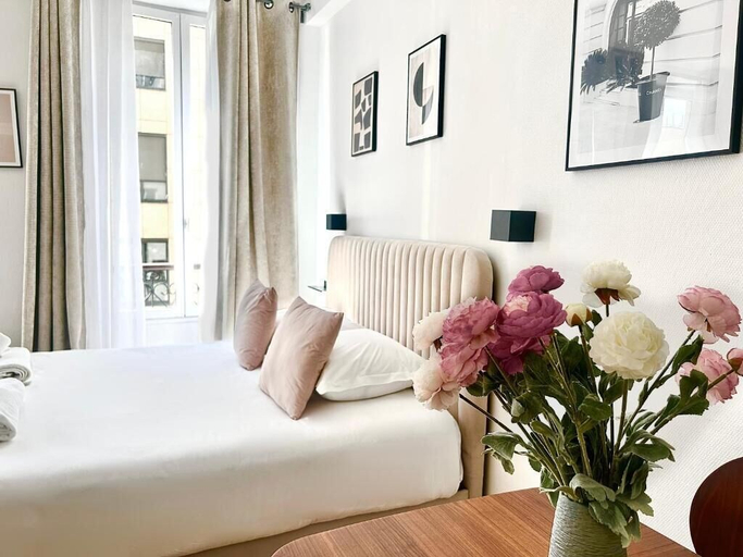 Bedroom 3, Résidence des Halles – Apparthotel, Paris