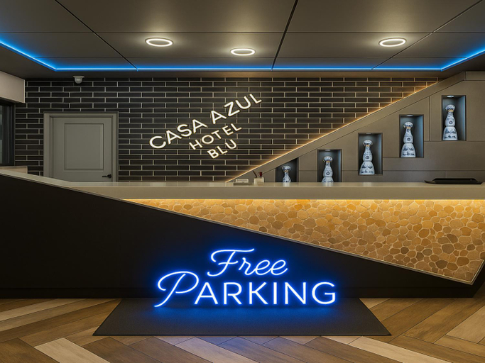 Public Area 2, Casa Azul Hotel Blu JFK, New York