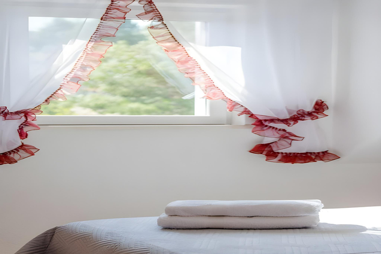 Bedroom 2, Villa Stella - Two Bedroom Apartment with Balcony and Sea View Marilena, Supetar