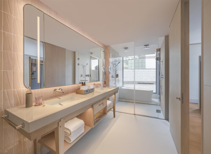 Bathroom 5, KROMO Bangkok, Curio Collection by Hilton, Wattana
