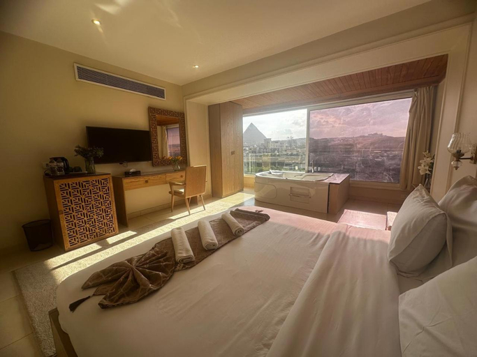 Bedroom 2, Doudou Pyramids View Hotel, Al-Ahram