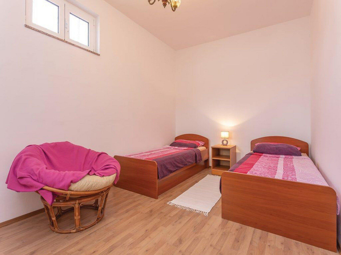 Bedroom 3, Apartment with swimming pool and 2 rooms, Šibenik