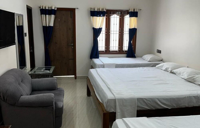 Bedroom 4, Temple View Home Stay, Tiruvannamalai