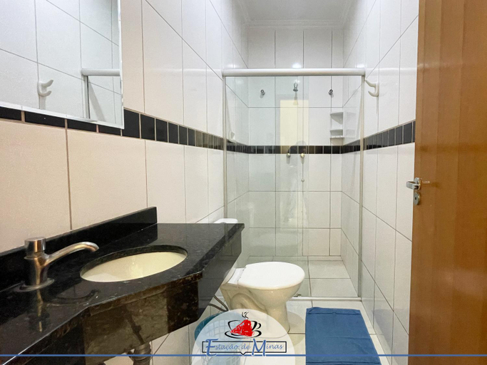 Bathroom 3, Hotel Estacao de Minas, Aparecida