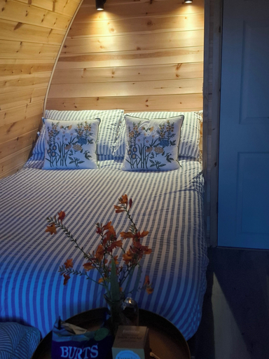 Room 2, Beautiful and Cosy Garden Pod Saintives, Cornwall