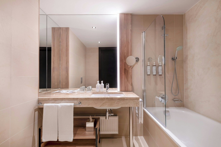 Bathroom 5, AC Hotel by Marriott Bratislava Old Town, Bratislava I