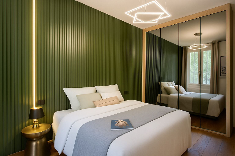 Bedroom 3, Les Maisons d'Anthony, Bouches-du-Rhône