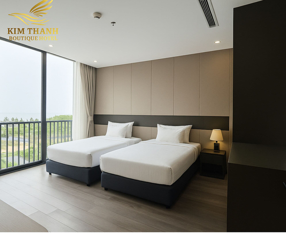 Bedroom 3, Flamingo Hai Tien - Kim Thanh Boutique Hotel, Hoằng Hóa