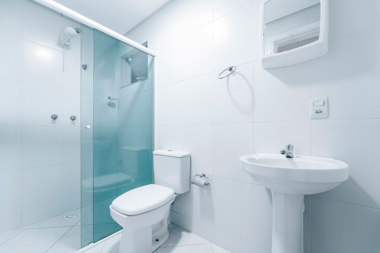 Bathroom 3, 839 -Apartamento 2 dormitórios Bombinhas, Bombinhas