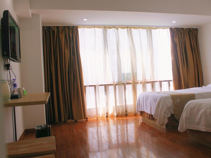 Bedroom 2, GreenTree Inn Changshu Zhaoshangcheng Express Hotel, Suzhou