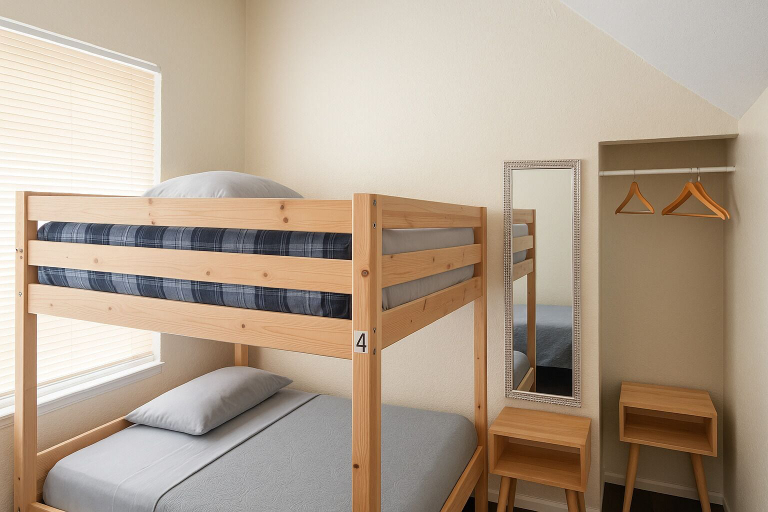 Bedroom 3, Wynwood Hostel, Miami-Dade