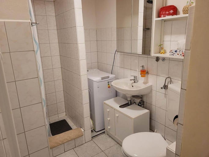 Bathroom, Ferienwohnung auf dem Lande, Rostock