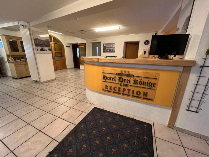 Public Area, Hotel Drei Konige, Plessur