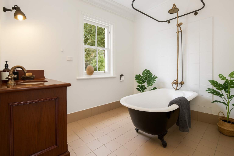 Bathroom 3, The Paddington White Sanctuary, Sydney