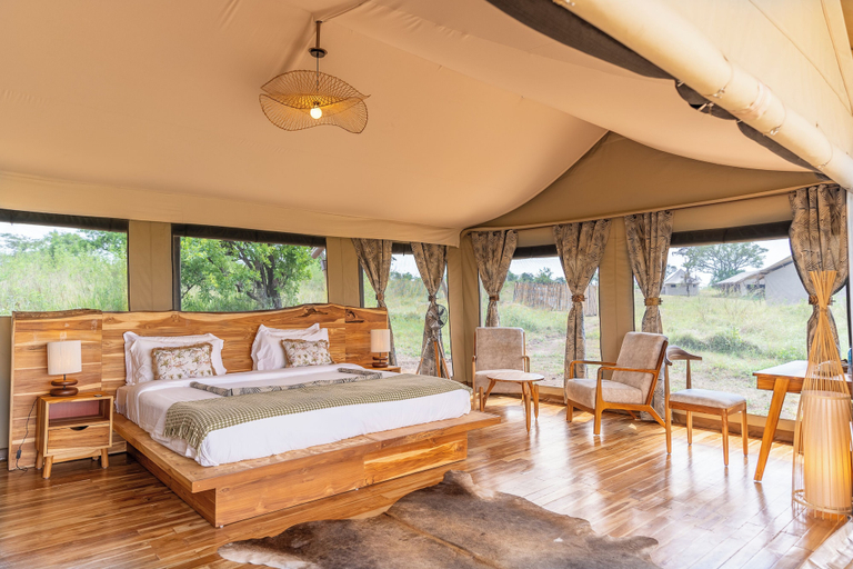 Bedroom 3, Malaika Mara River Luxury Camp, Serengeti