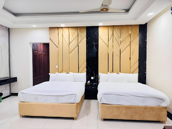 Bedroom 2, Rose Valet Guest House, Islamabad