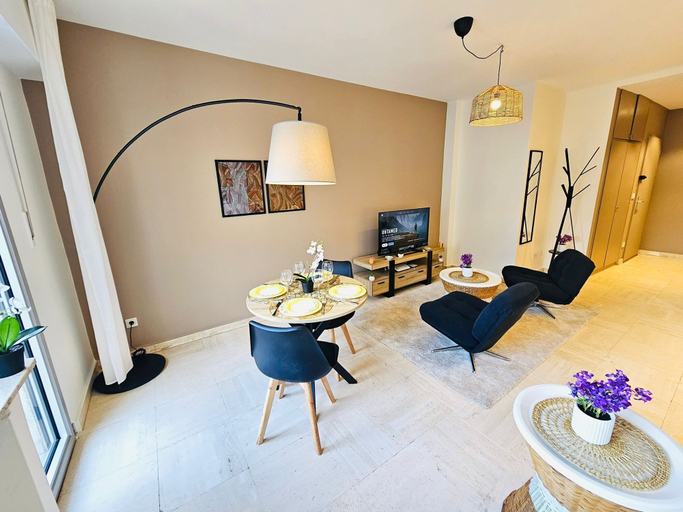 Living area 3, City Studio with outdoor vibes, Luxembourg