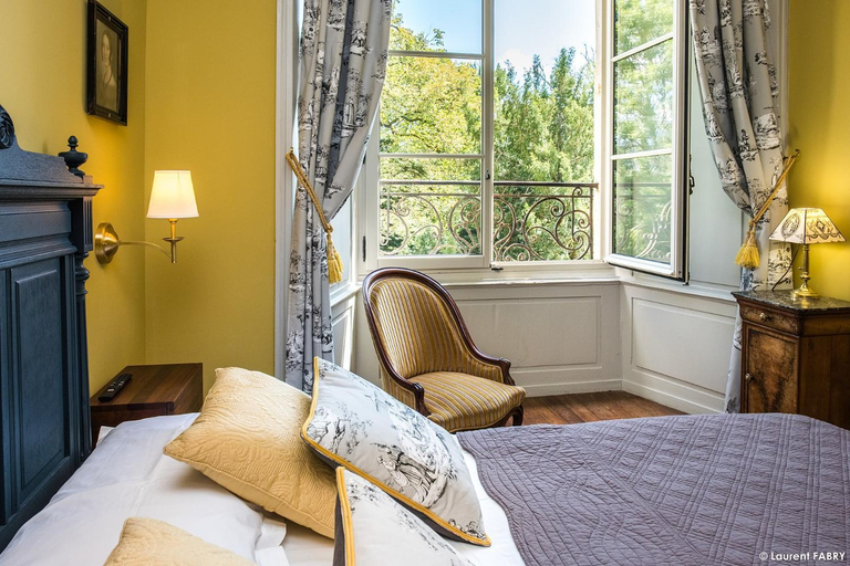 Bedroom 3, Chateau de Maillat, Ain