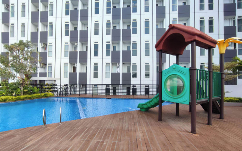 Children's play area - outdoor, Best Deal And Cozy Studio Apartment Amartha View, Semarang