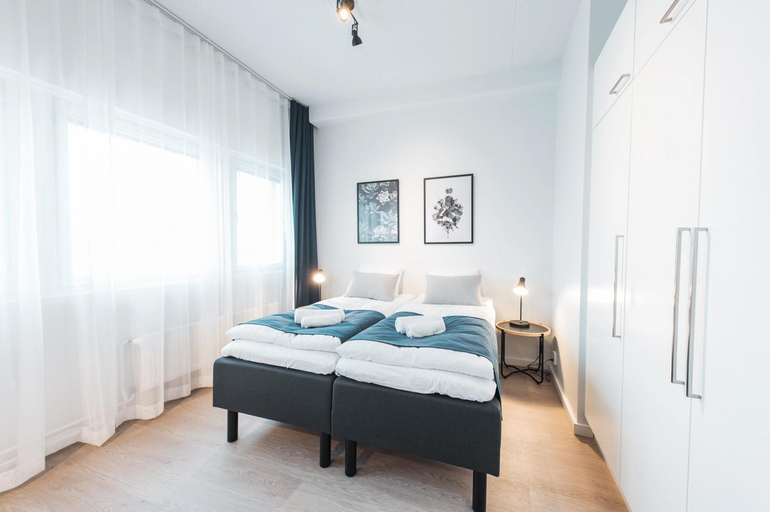 Bedroom 3, Forenom Serviced Apartments Helsinki Mansku, Uusimaa
