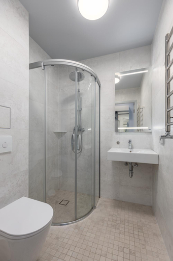 Bathroom 3, Roze Park Rooms, Liepaja