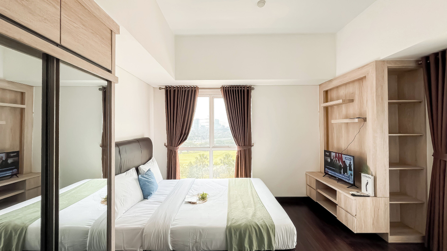 Bedroom, Good Studio Room At Casa De Parco Apartment, Tangerang