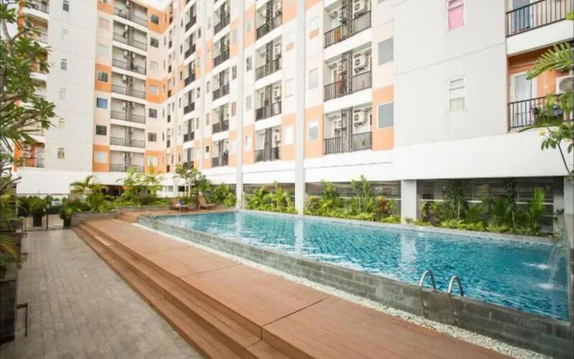 Pool, Good Choice And Strategic Studio At Student Castle Yogyakarta Apartment, Sleman