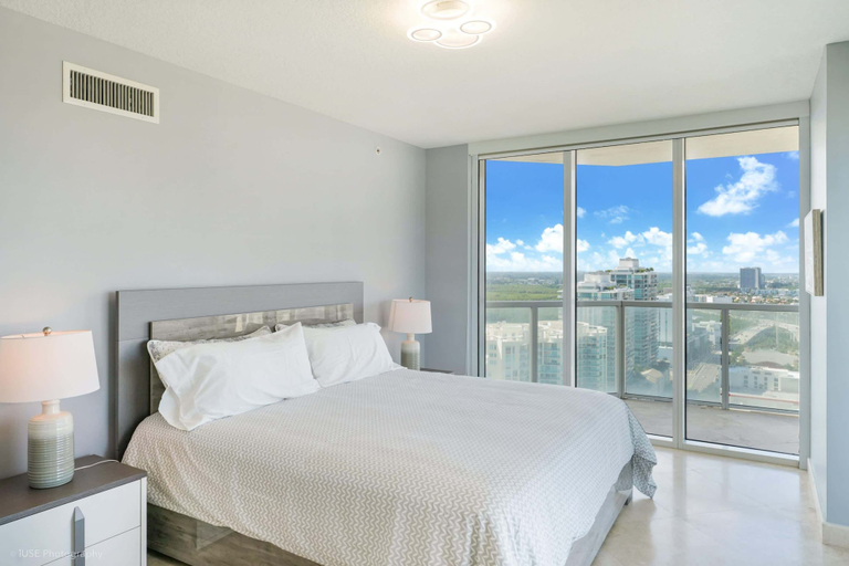 Bedroom 2, A Breathtaking Oceanview - High Rise Luxury Condo, Miami-Dade