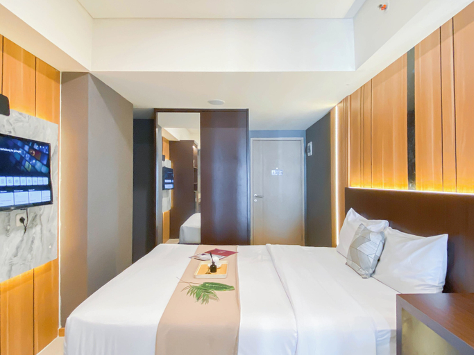 Interior, Chic And Cozy Studio At Meikarta Apartment, Cikarang