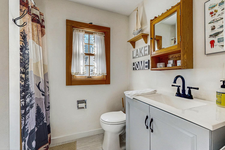 Bathroom 3, Little Birch on Little Sebago Lake, Cumberland