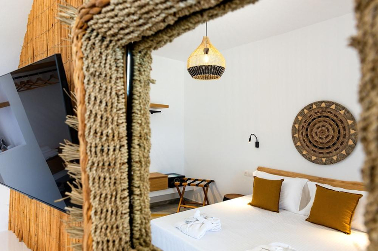 Bedroom 3, Omilos Beachfront House, South Aegean