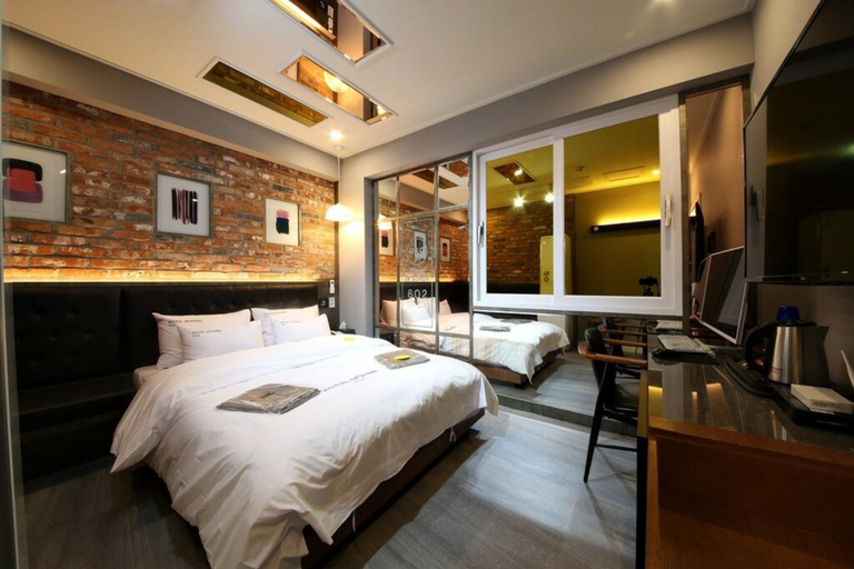 Bedroom 3, HOTEL Yeogiuhtte Gwangju Hanam, Gwangsan