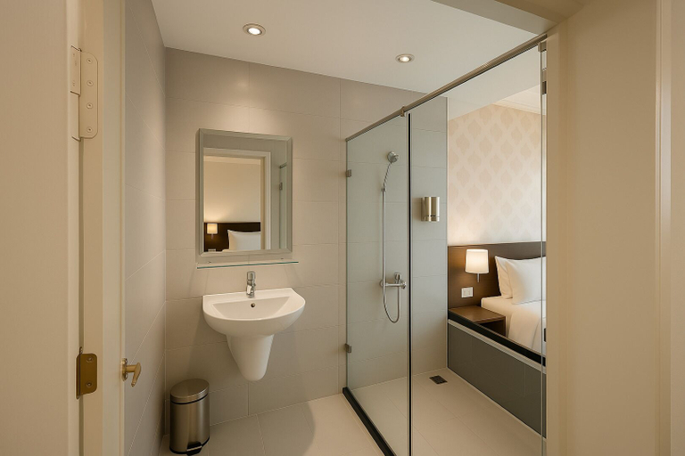 Bathroom 4, Eco Nest Signature Hotel, Đống Đa