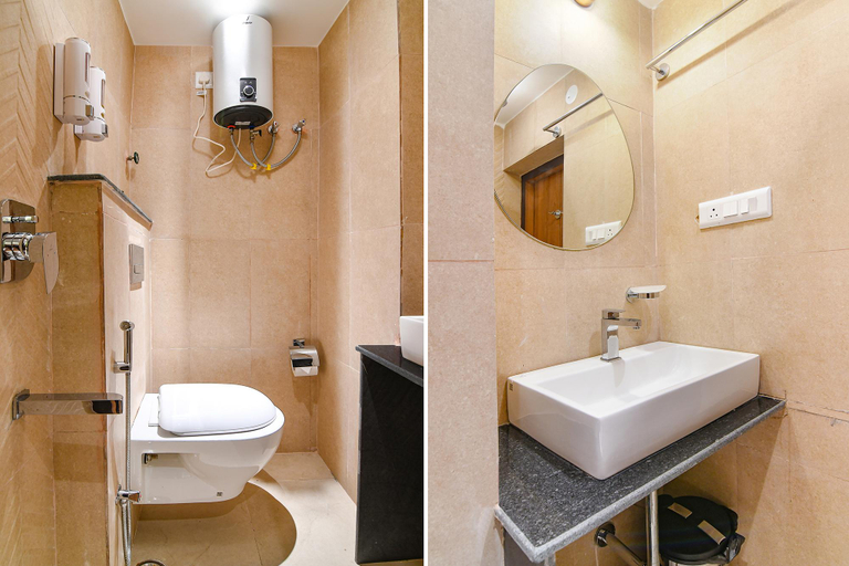 Bathroom 4, Fabhotel Prime Swagatam International, North 24 Parganas