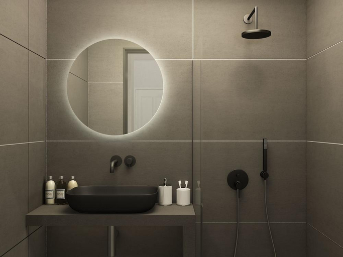 Bathroom 4, Omilos Beachfront House, South Aegean