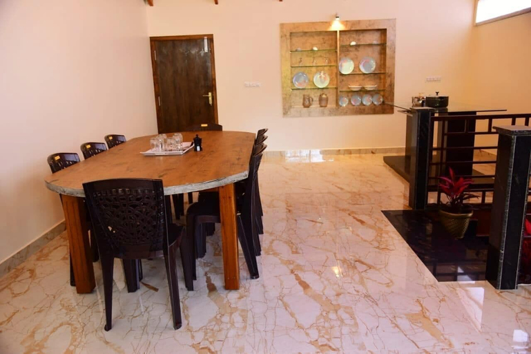 Dining 5, Cliff Haven Homestay, Chikmagalur