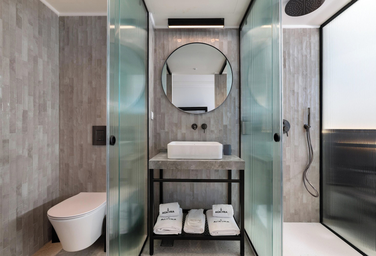 Bathroom 4, Agkyra Hotel, South Aegean